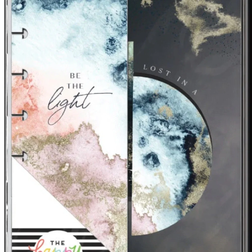 Happy planner Cosmic Watercolor Classic Dashboard 3 by PACK. 2packs